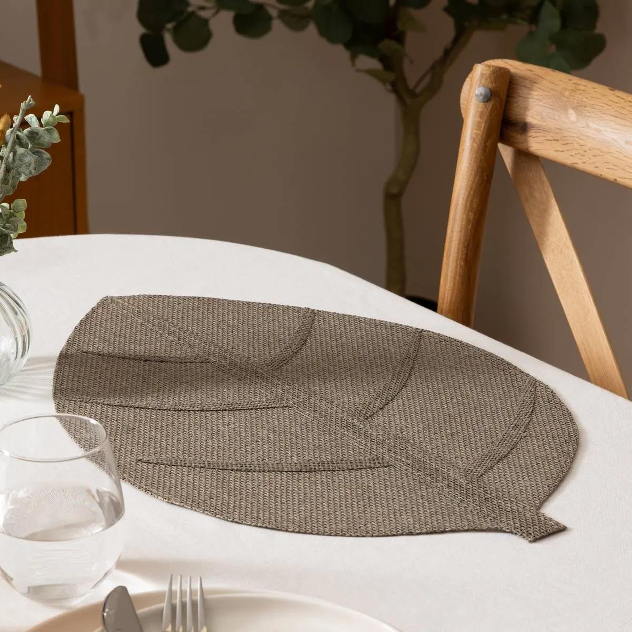 Voir la diapositive 3 : SECRET DE GOURMET Set de table Feuille