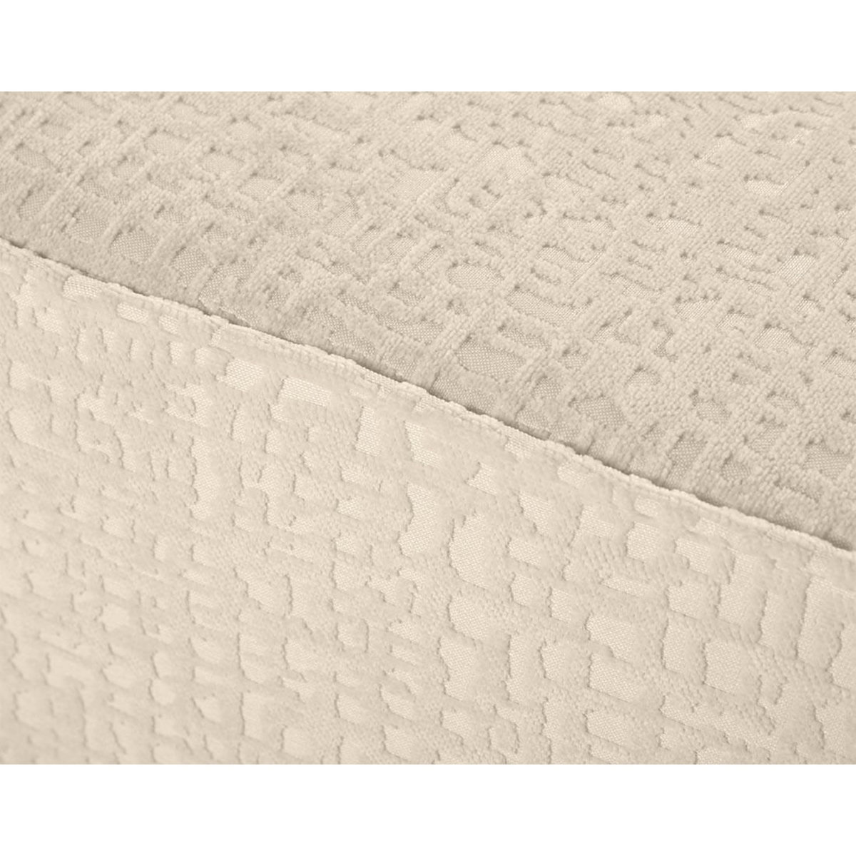 BEST MOBILIER Topaze - fauteuil - en tissu velours relief