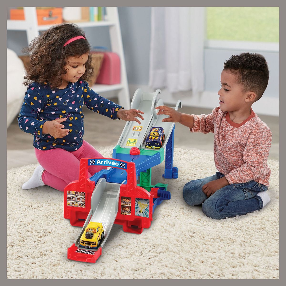 Tut tut Bolides série Pro - Multi Cascades Jump & Go 4 en 1