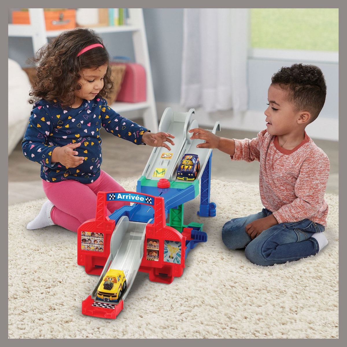 Tut tut Bolides série Pro - Multi Cascades Jump & Go 4 en 1