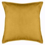 ATMOSPHERA Coussin Déco Déhoussable  Lilou  55x55cm Ocre