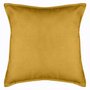 Voir la diapositive 1 : ATMOSPHERA Coussin Déco Déhoussable  Lilou  55x55cm Ocre