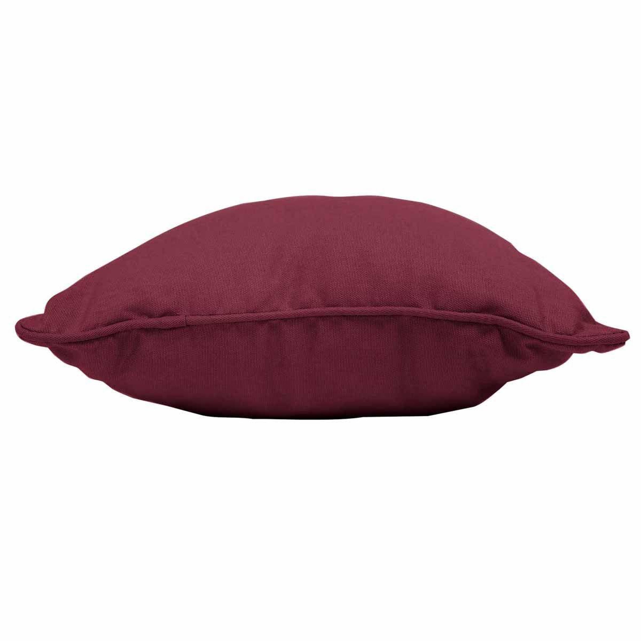 Voir la diapositive 3 : Douceur d'Intérieur Coussin déco  panama  40x40cm bordeaux