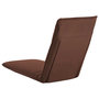 Voir la diapositive 4 : VIDAXL Chaise longue pliable Tissu Oxford Marron
