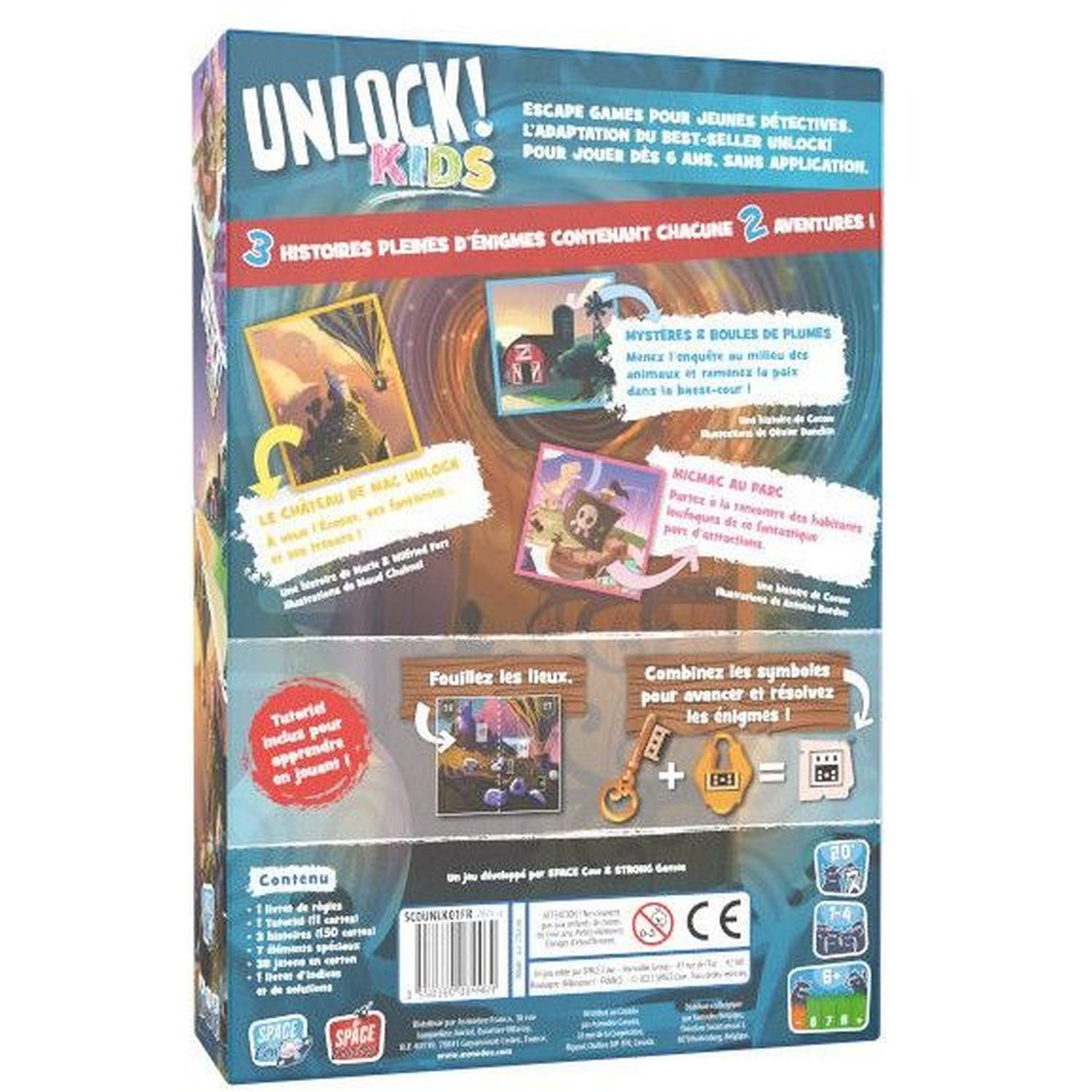 Voir la diapositive 2 : ASMODEE Jeu Unlock Kids Une Histoire
