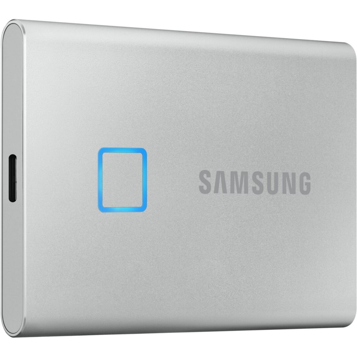 Samsung Disque SSD externe Portable 500Go T7 Touch Silver pas cher 