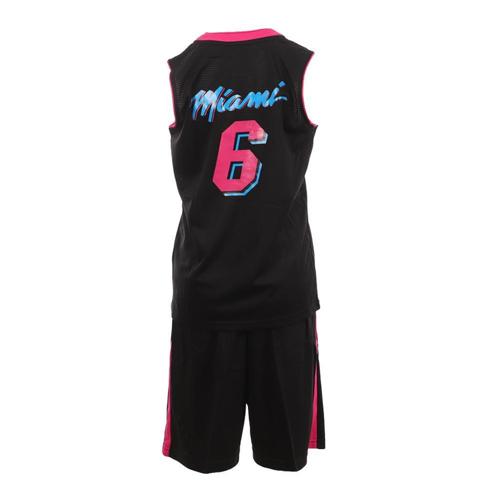 Voir la diapositive 2 : SPORTZONE Miami Heat Ensemble de basketball Noir Enfant Sport Zone
