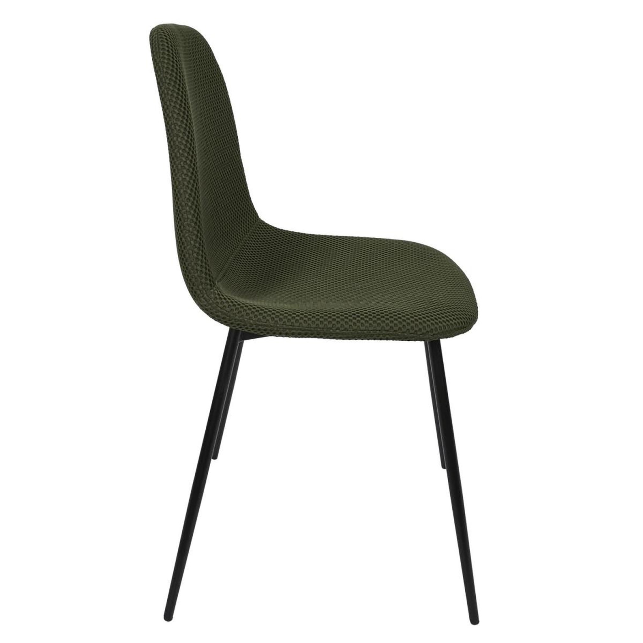 Voir la diapositive 5 : The Home Deco Factory Lot de 4 chaises  atome  86cm kaki