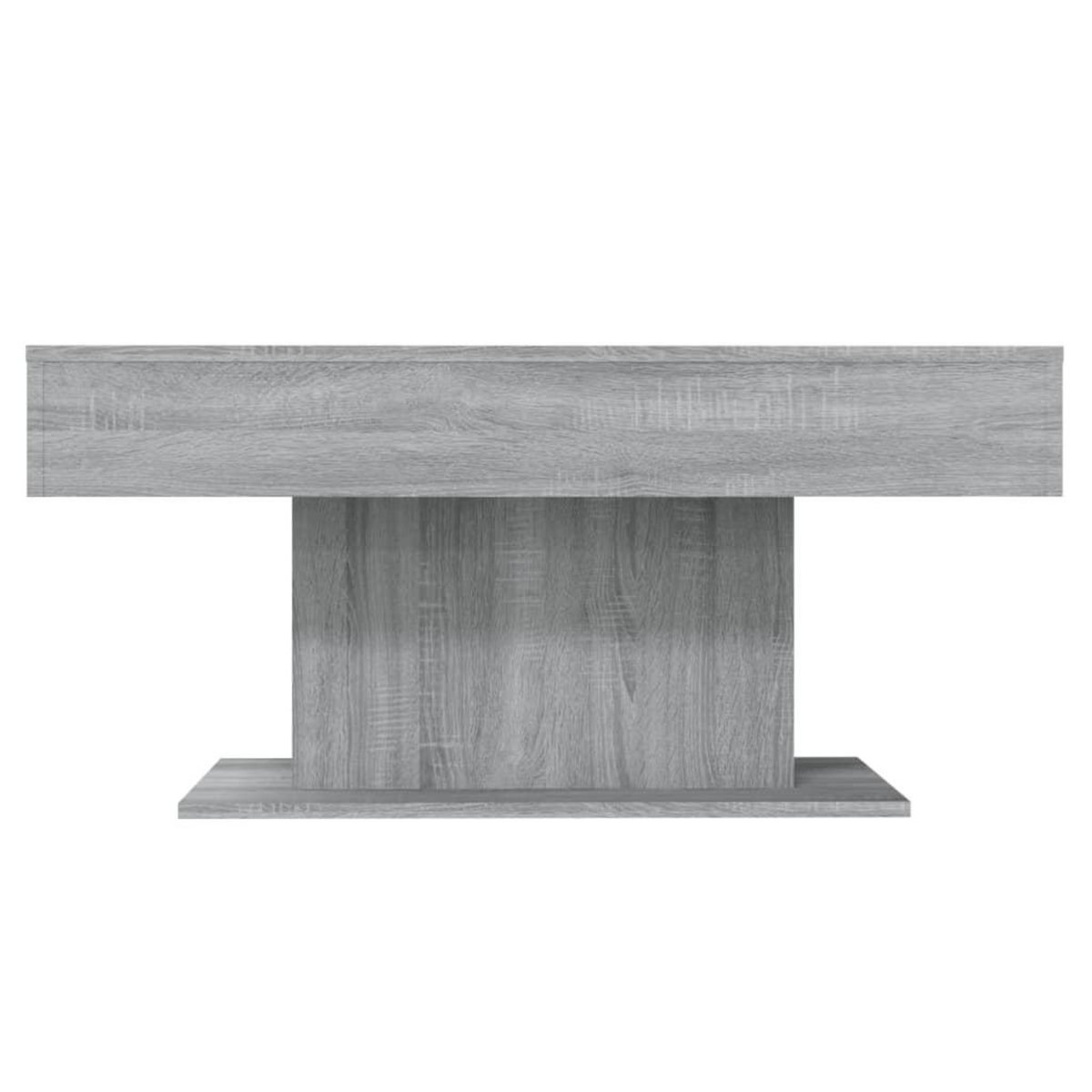 VIDAXL Table basse Sonoma gris 96x50x45 cm Bois d'ingenierie