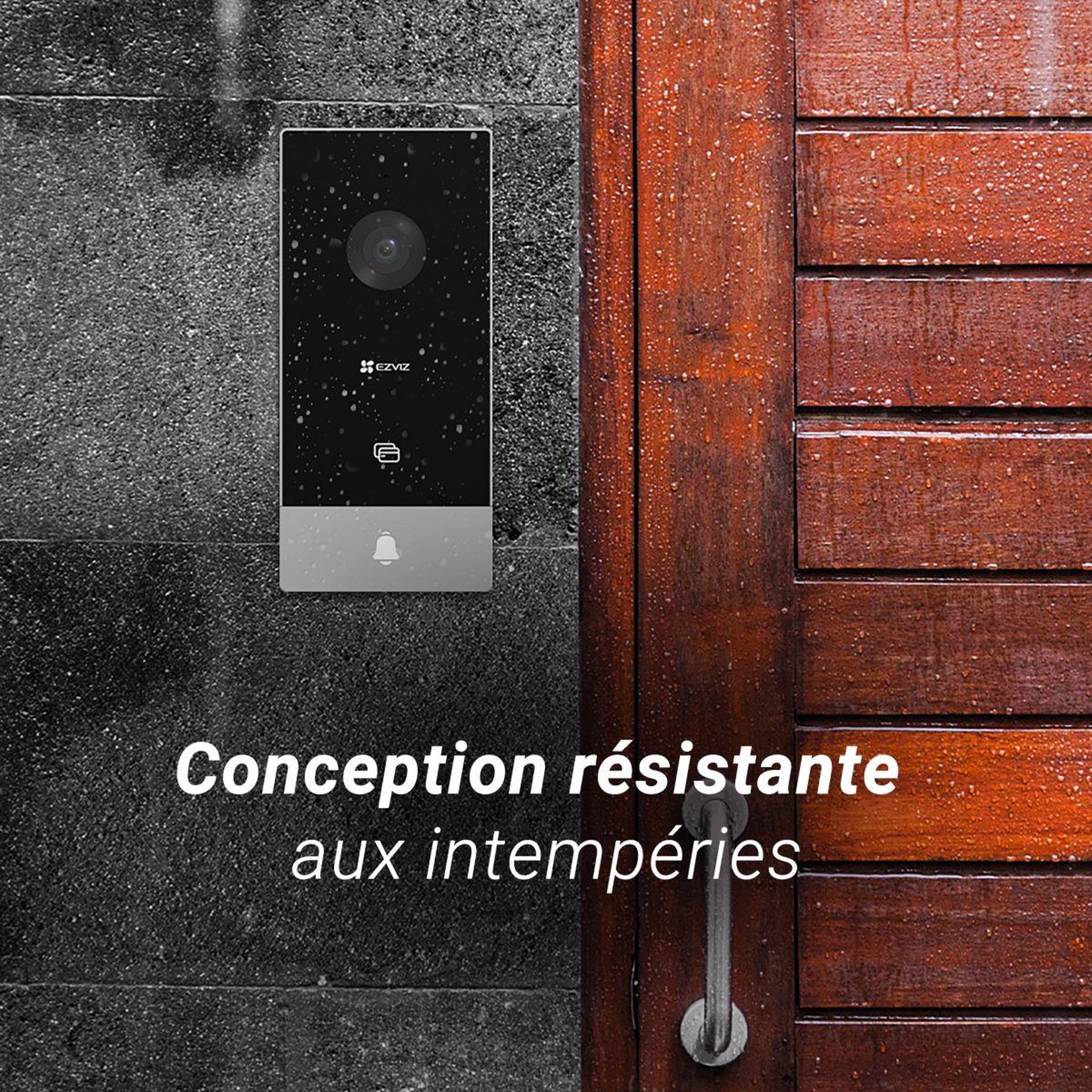 Voir la diapositive 3 : EZVIZ Sonnette connectée HP5 filaire 1080p