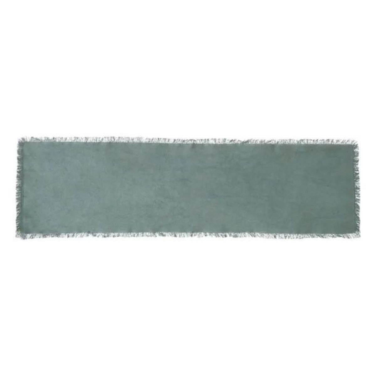 SECRET DE GOURMET Chemin de Table  Maha  38x140cm Vert Céladon
