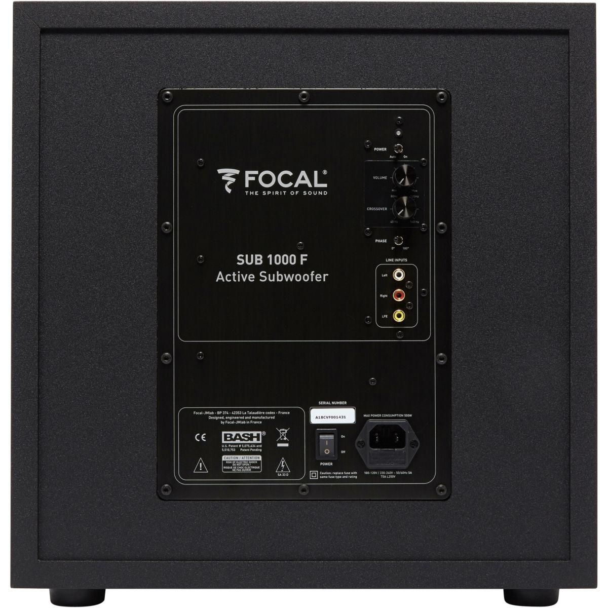 Focal Caisson de basse Sub 1000 F