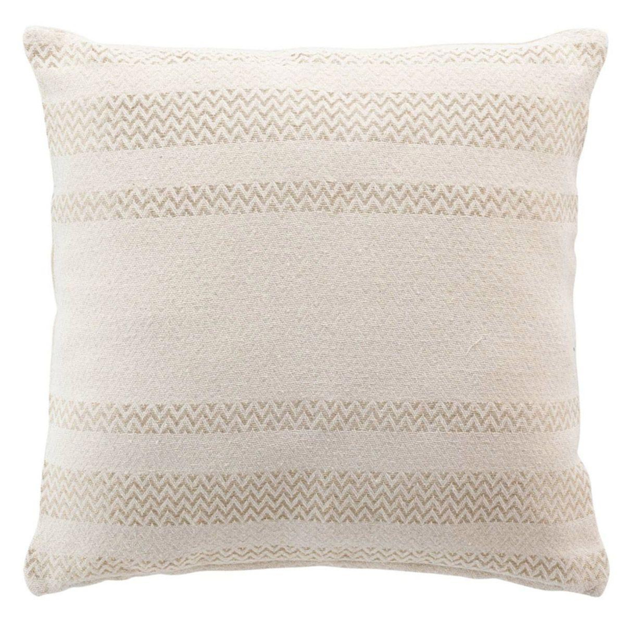 Douceur d'Intérieur Coussin déco  doreline  40x40cm beige