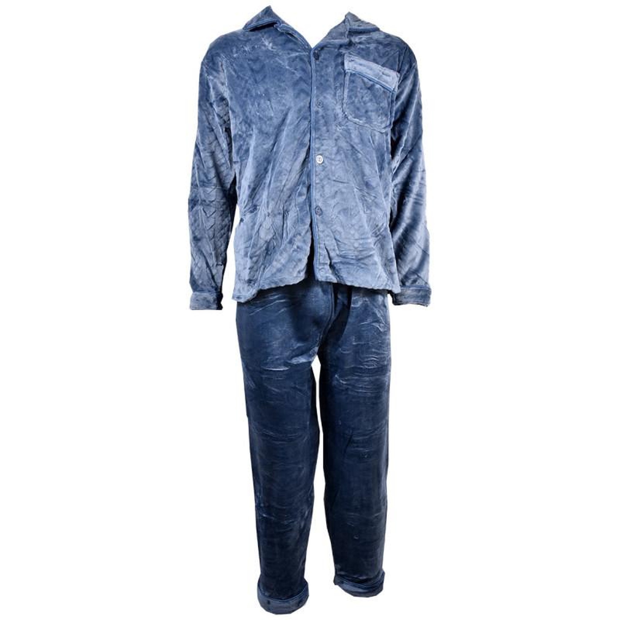 Voir la diapositive 1 : OZABI Pyjama Homme POLAIRE ECO