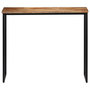 Voir la diapositive 2 : VIDAXL Table console Teck recycle massif 90 x 30 x 76 cm