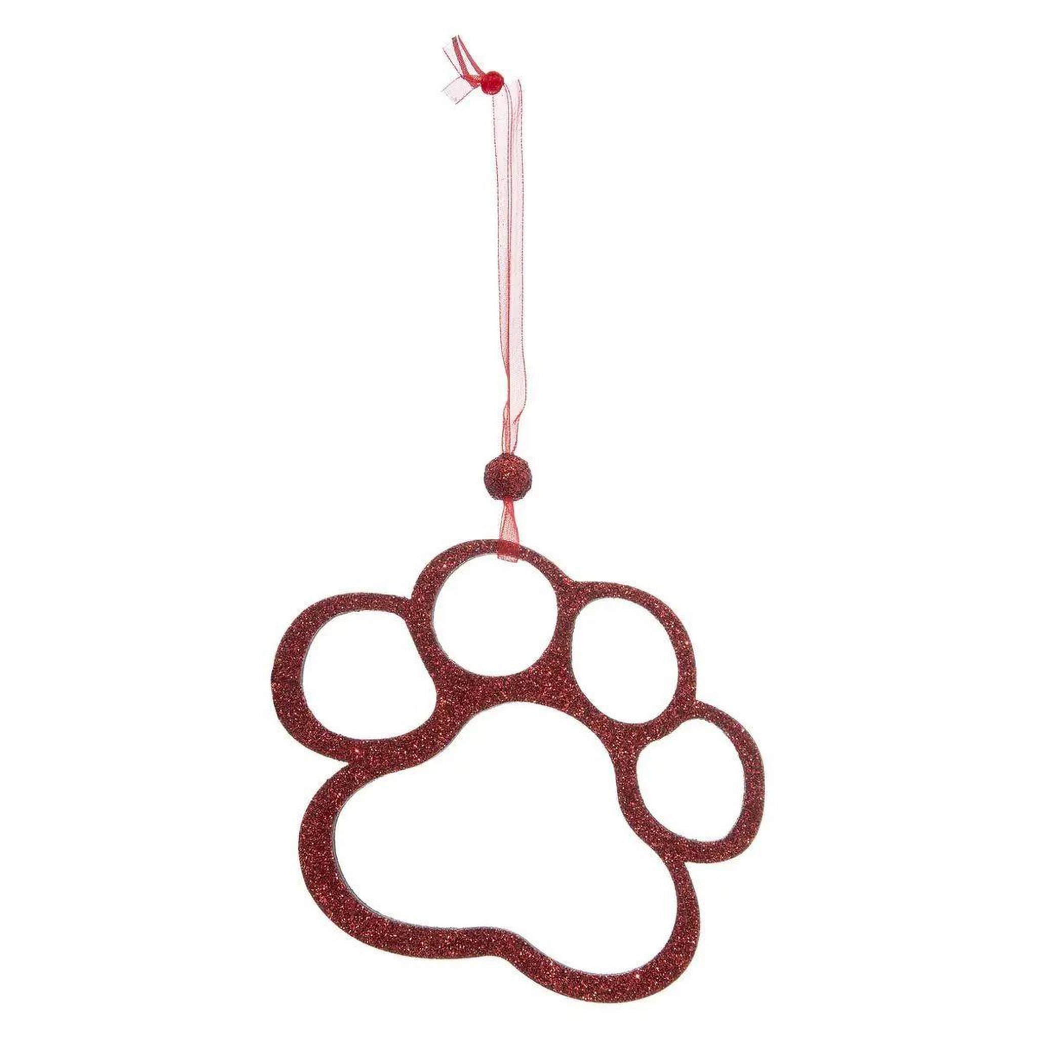 Voir la diapositive 6 : ATMOSPHERA Lot de 4 sujets de noël  chat  12cm beige & rouge