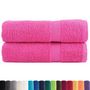 Voir la diapositive 2 : VIDAXL Essuie mains de qualité supérieure SOLUND 2 pcs rose 600 g m²