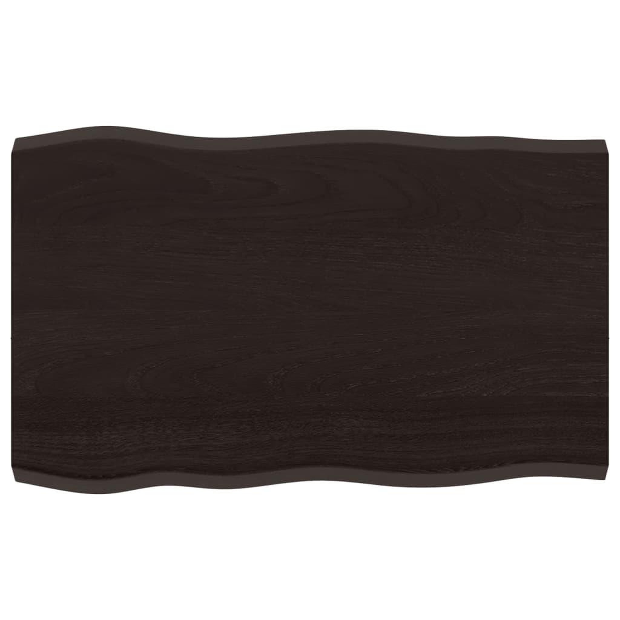Voir la diapositive 2 : VIDAXL Dessus de table bois massif traite bordure assortie