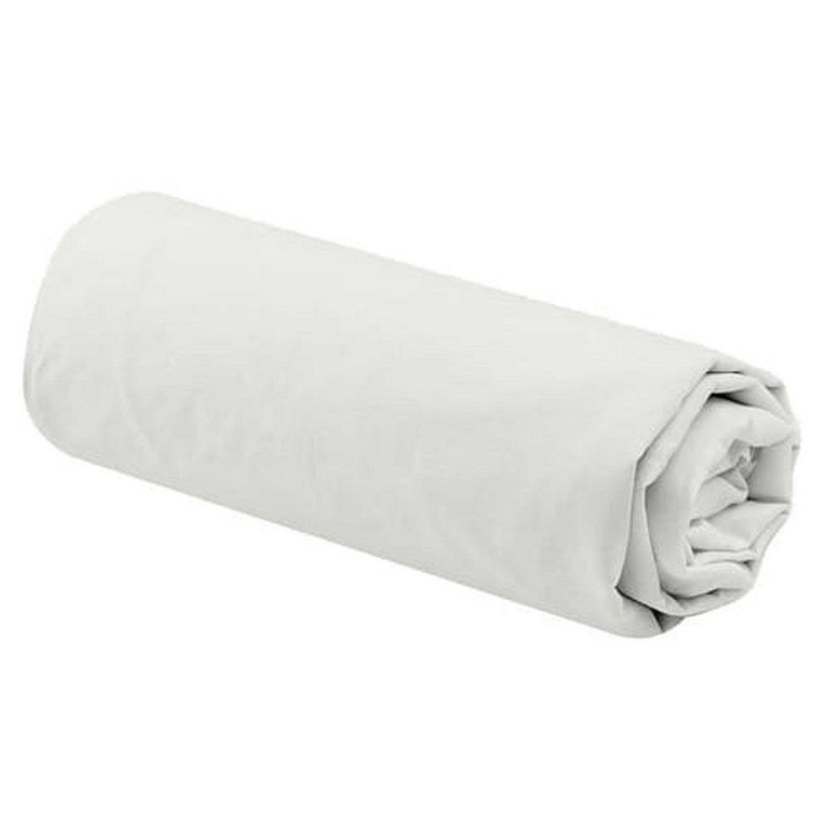 ACTUEL Drap housse uni en percale de coton 70 fils