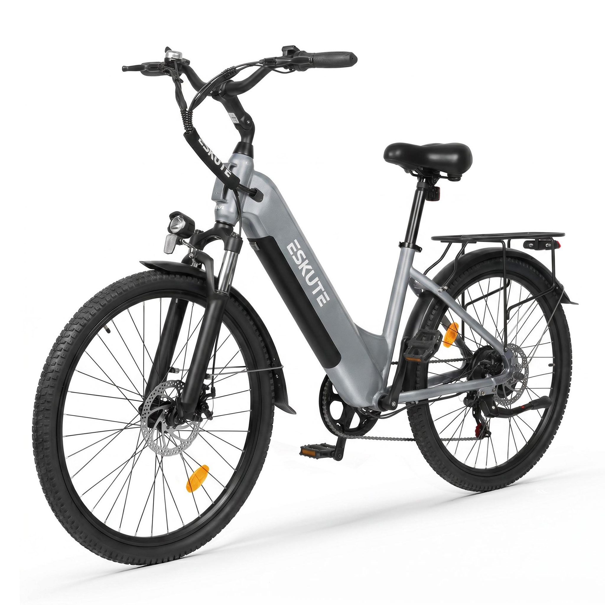 Voir la diapositive 1 : ESKUTE Vélo de ville électrique ESKUTE C202, Step-Through 26