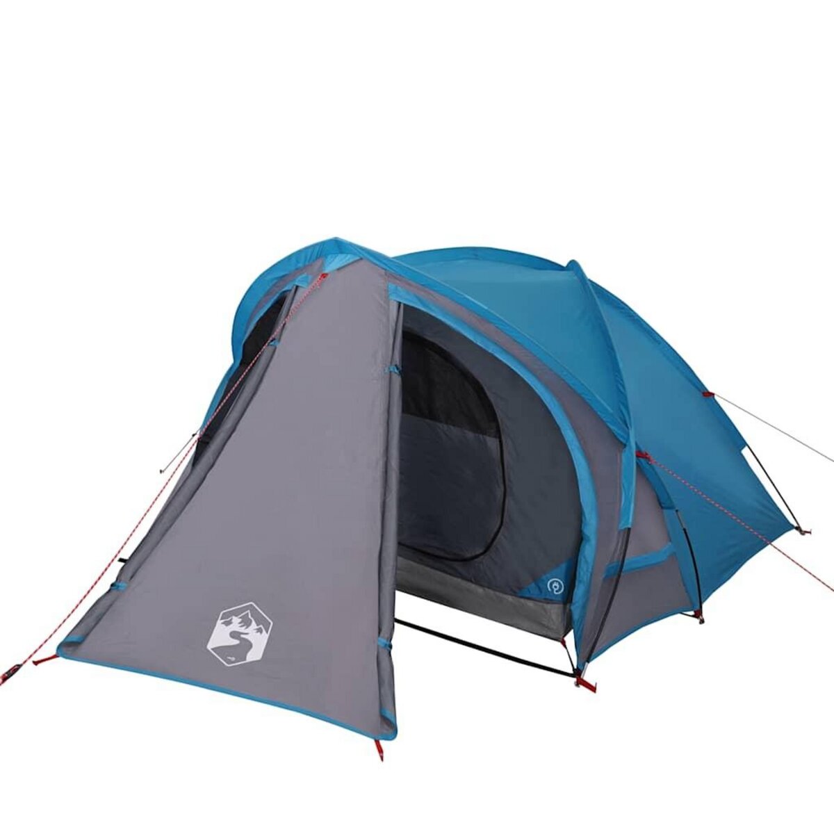 VIDAXL Tente de camping a dome 2 personne bleu impermeable