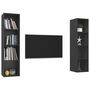 Voir la diapositive 3 : VIDAXL Meubles TV muraux 2 pcs Gris Bois d'ingenierie