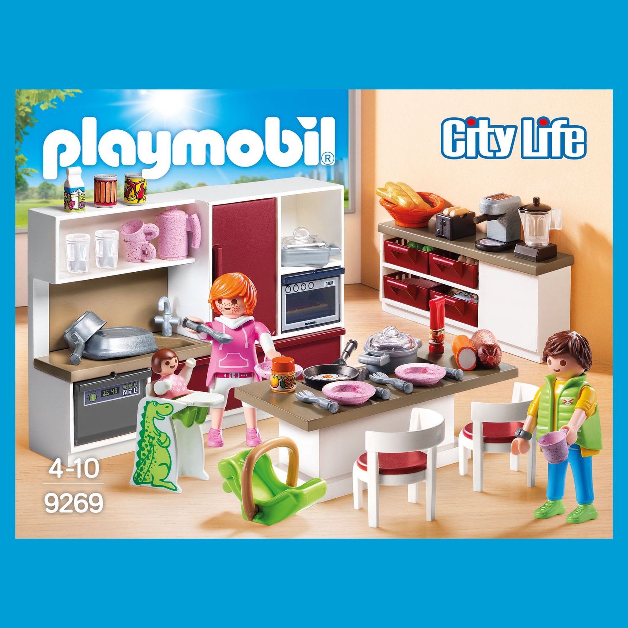 Voir la diapositive 6 : PLAYMOBIL 9269 - City Life - Cuisine aménagée 