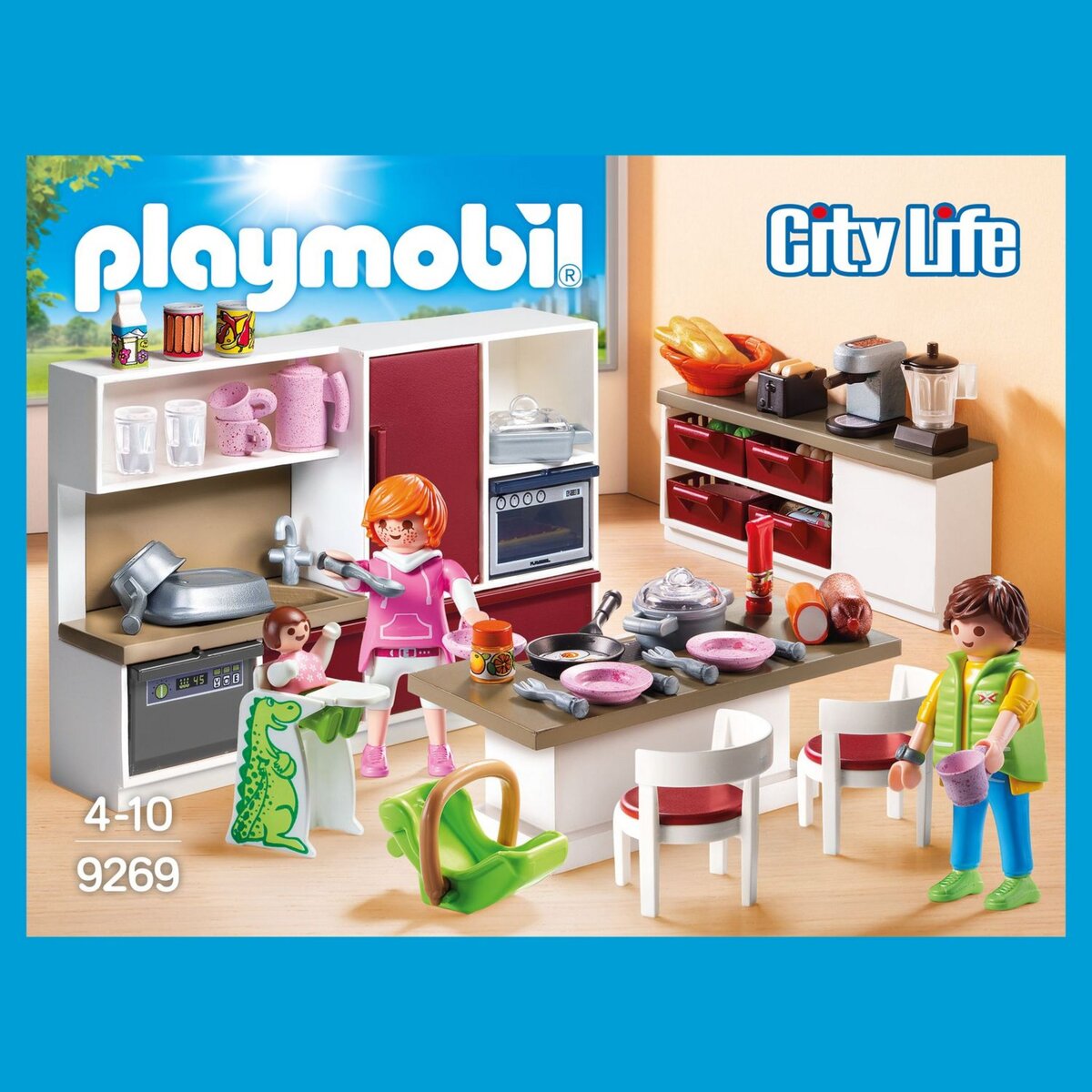 PLAYMOBIL 9269 - City Life - Cuisine aménagée 