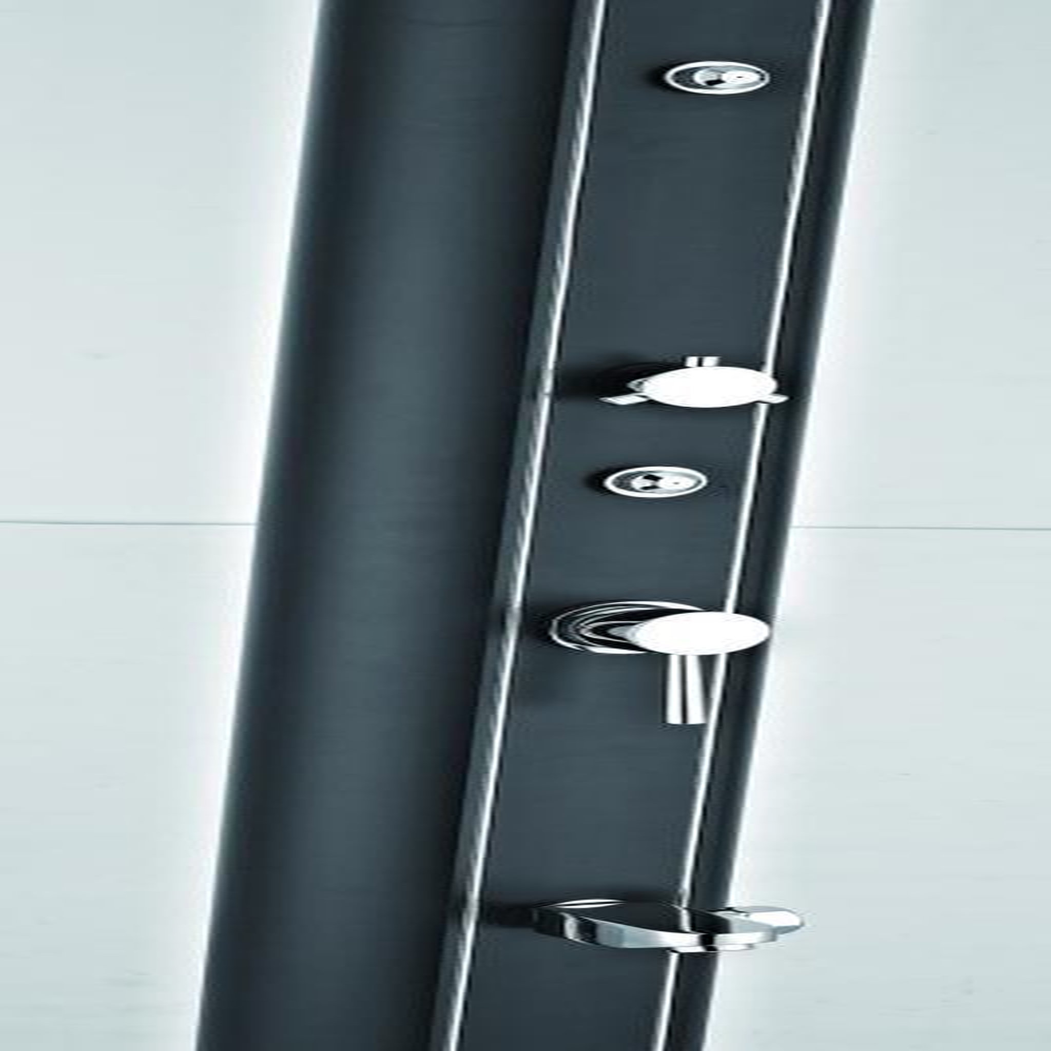 GRE Douche solaire aluminium 32 litres + brumisateur et lave-pieds