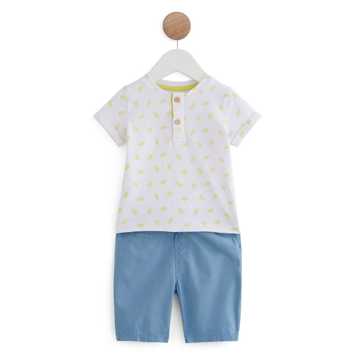 IN EXTENSO Ensemble t-shirt + short bébé garçon