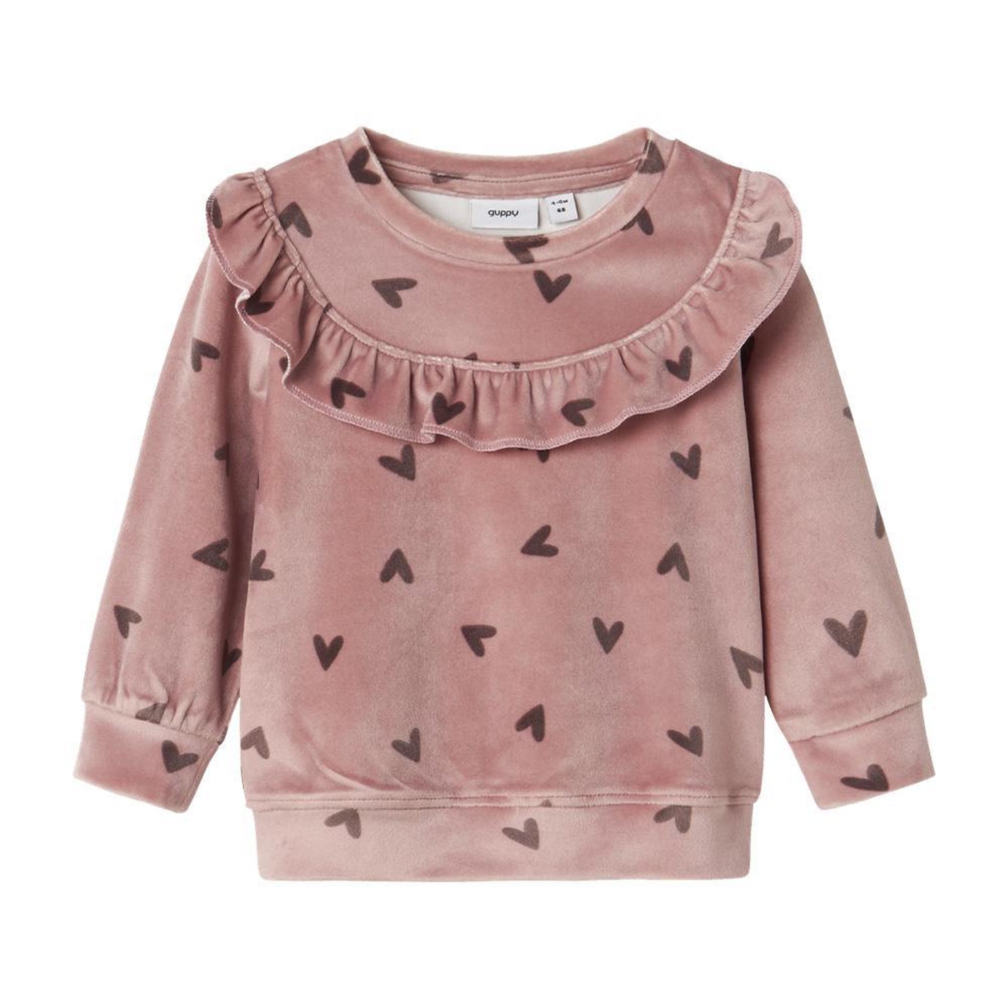 Voir la diapositive 1 : NAME IT Haut de Pyjama Rose Fille Guppy Fodine