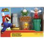 Voir la diapositive 2 : JAKKS PACIFIC Set Diorama Super Mario 5 Figurines