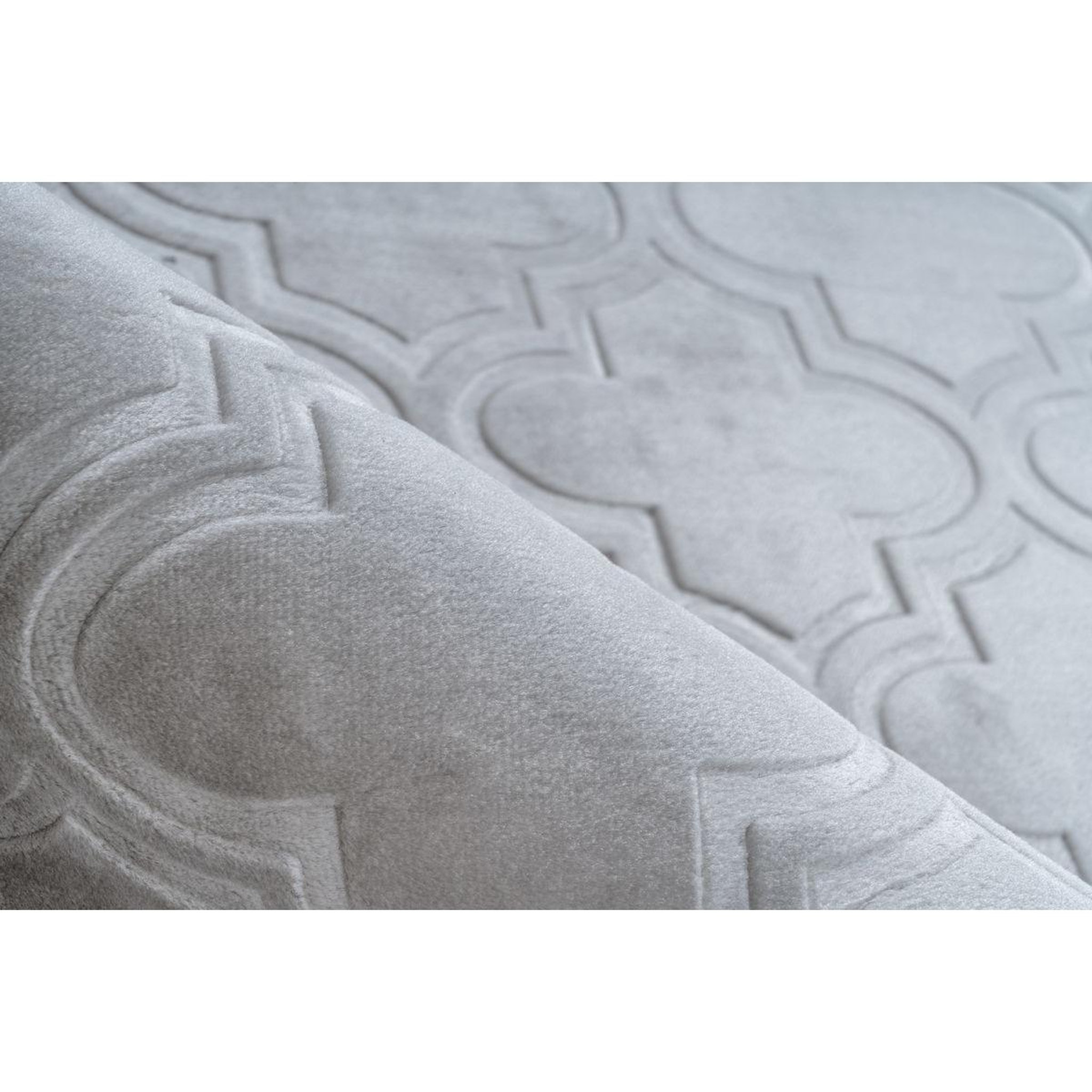 Voir la diapositive 3 : Paris Prix Tapis Vintage Fait Main  Monroe I  Gris Bleu