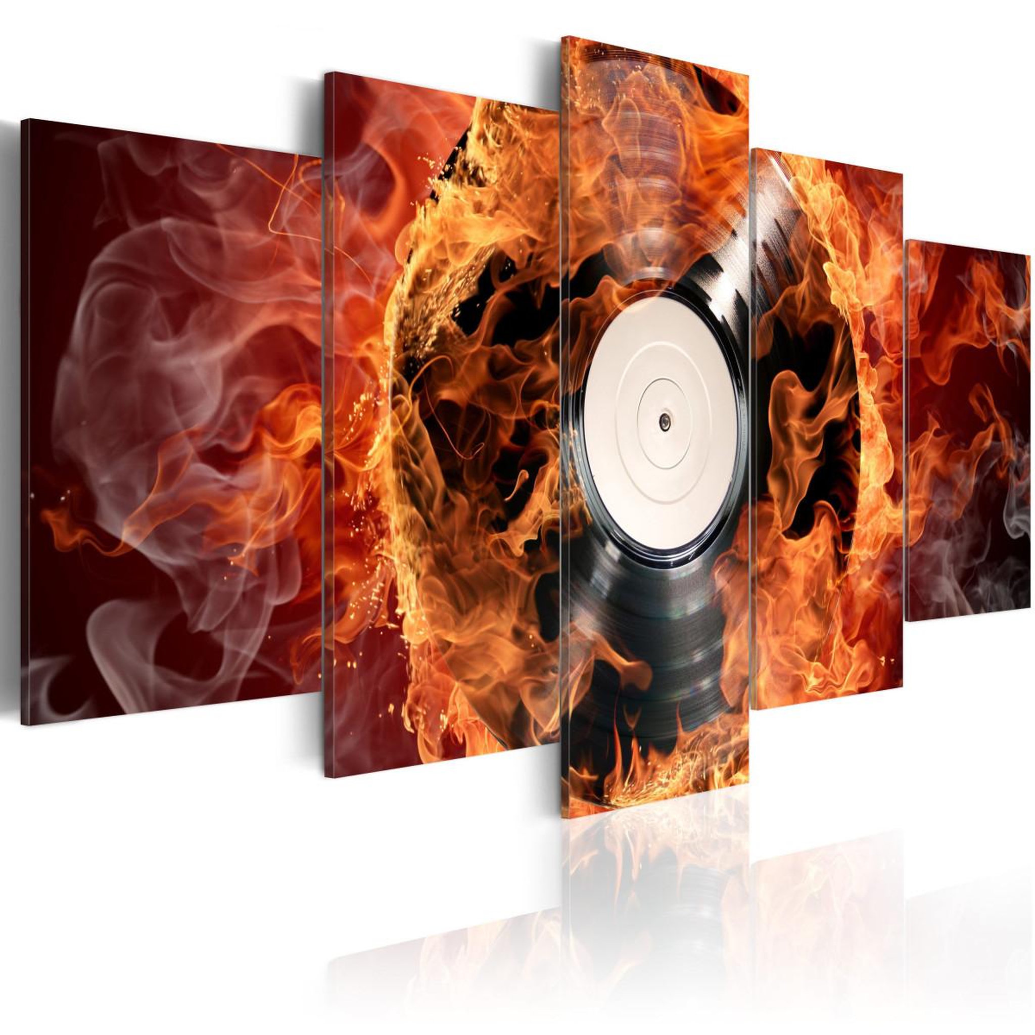 Voir la diapositive 1 : Paris Prix Tableau Imprimé  Vinyl Brûlant