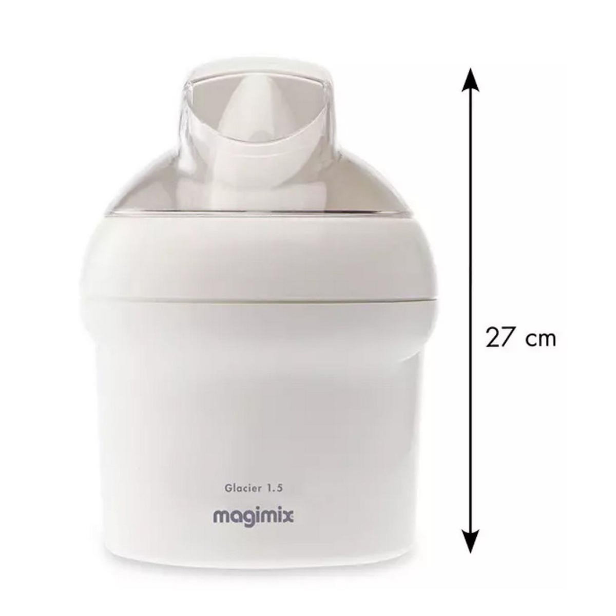 MAGIMIX Sorbetière 1.5l 15w blanc - 11667