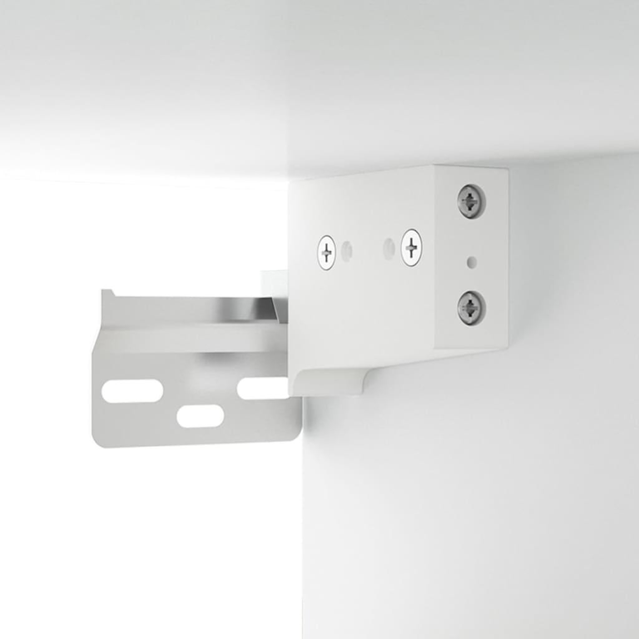 Voir la diapositive 5 : VIDAXL Armoires murales 2 pcs blanc 102x30x20 cm bois d'ingenierie