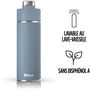Voir la diapositive 3 : NINJA Bouteille isotherme Thirsti 530ml Travel Bottle Denim Blue