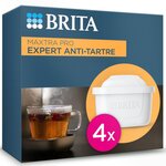 Brita Cartouche filtrante maxtra pro expert anti tartre pack de 4