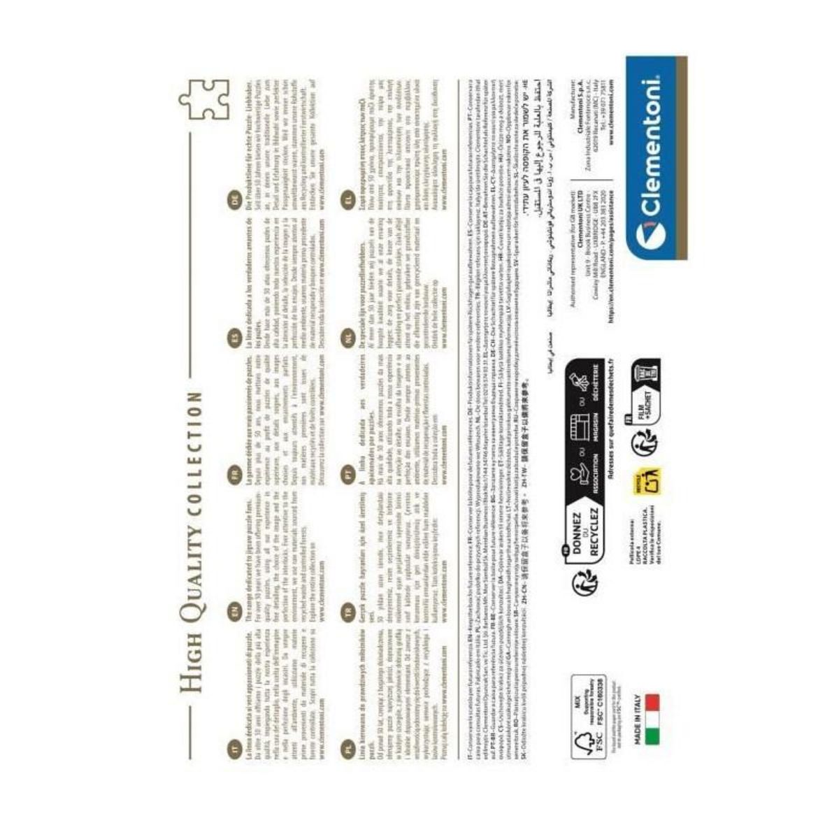 CLEMENTONI Puzzle Compact 1000 pièces Clementoni La None