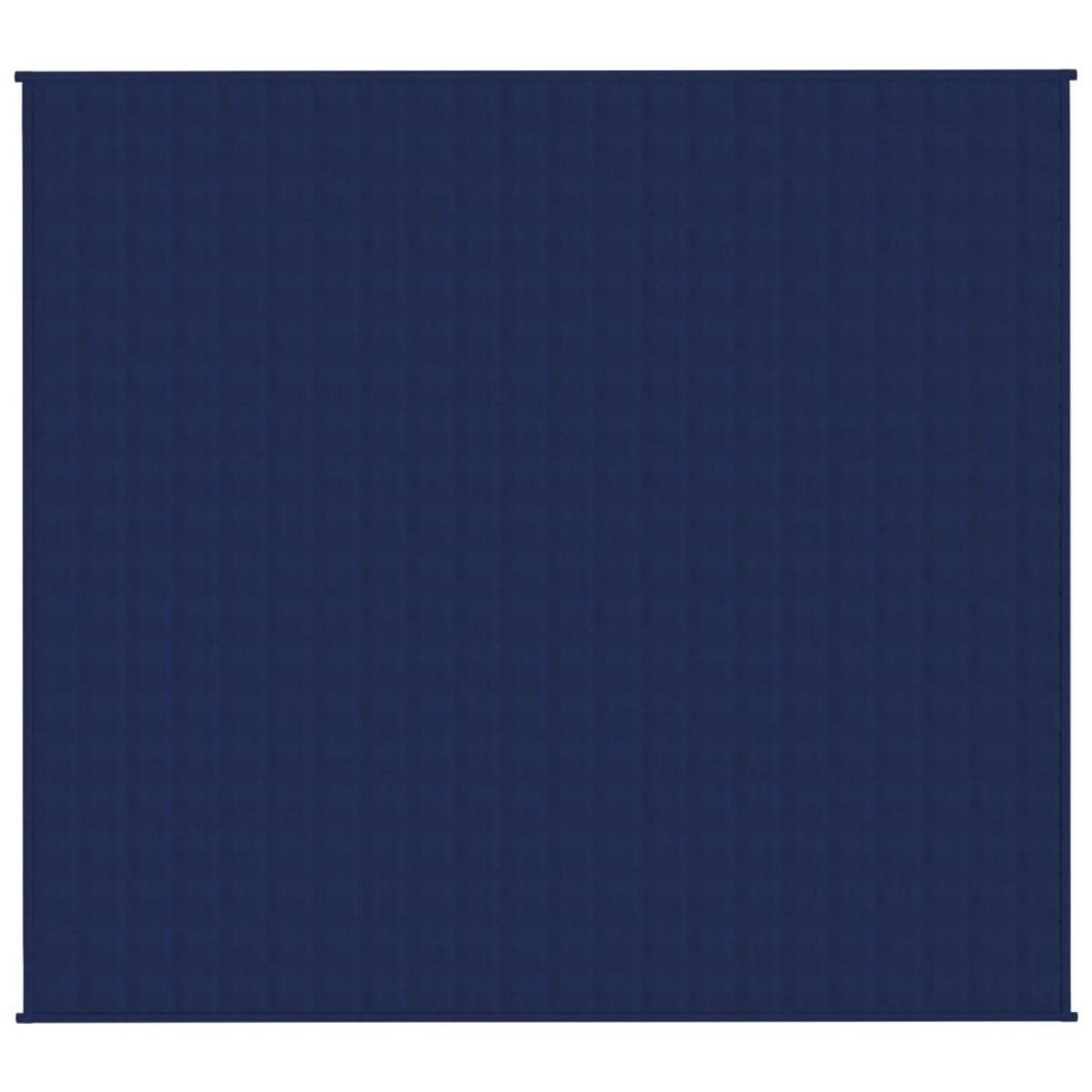 VIDAXL Couverture lestee Bleu 200x230 cm 13 kg Tissu