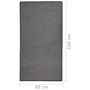 Voir la diapositive 6 : VIDAXL Tapis a tissage plat d'exterieur 80x150 cm Gris