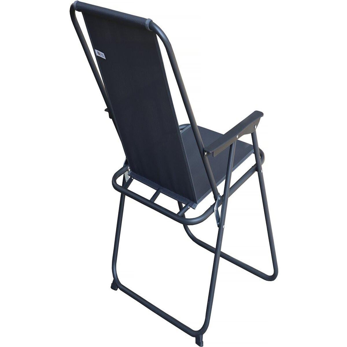 Habitat et Jardin Salon de jardin repas avec parasol en métal  Convivia  - 6 places - Gris anthracite