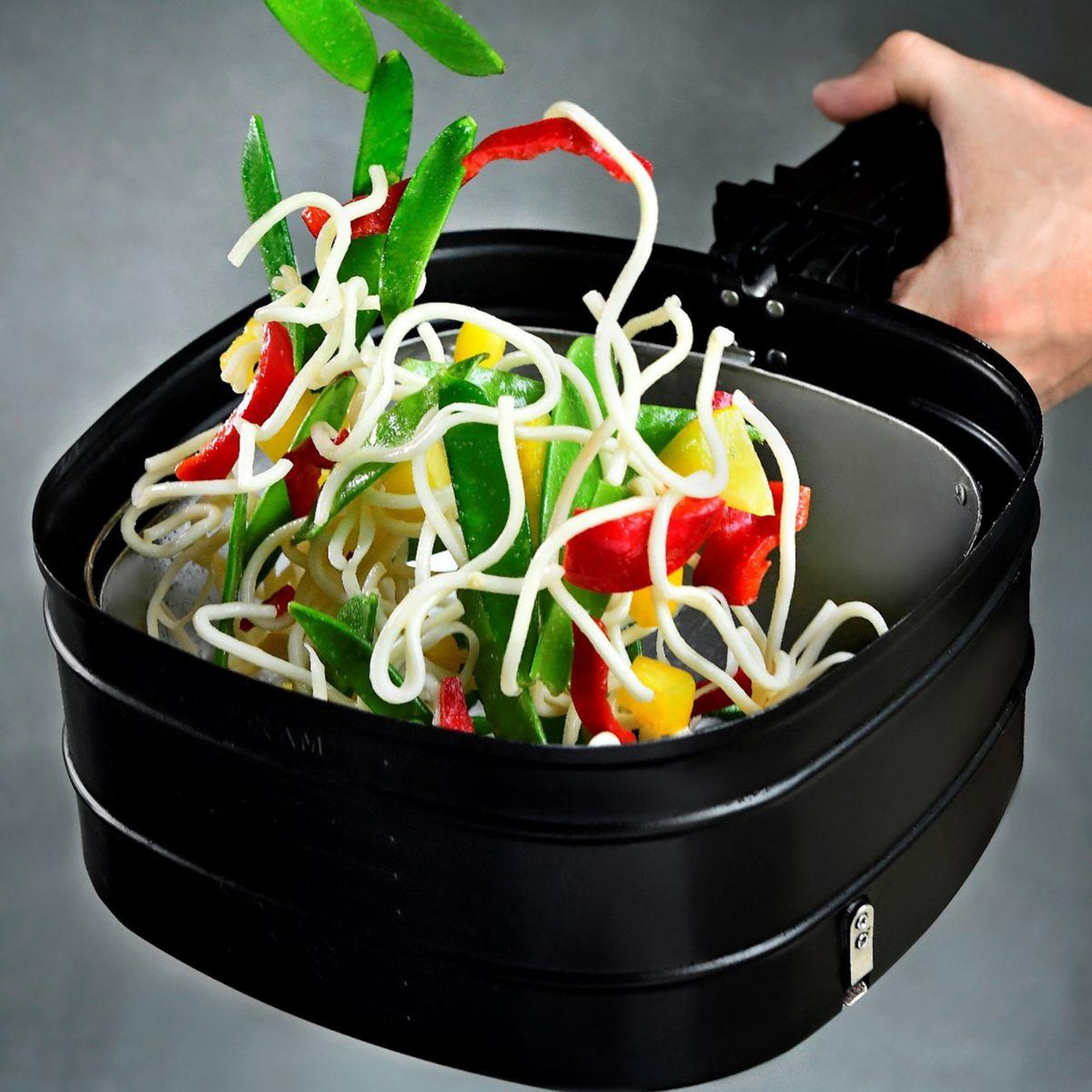Voir la diapositive 5 : Philips Cuve hd9960/00 accessoire cuisson vapeur et wok pour airfryers xxl+