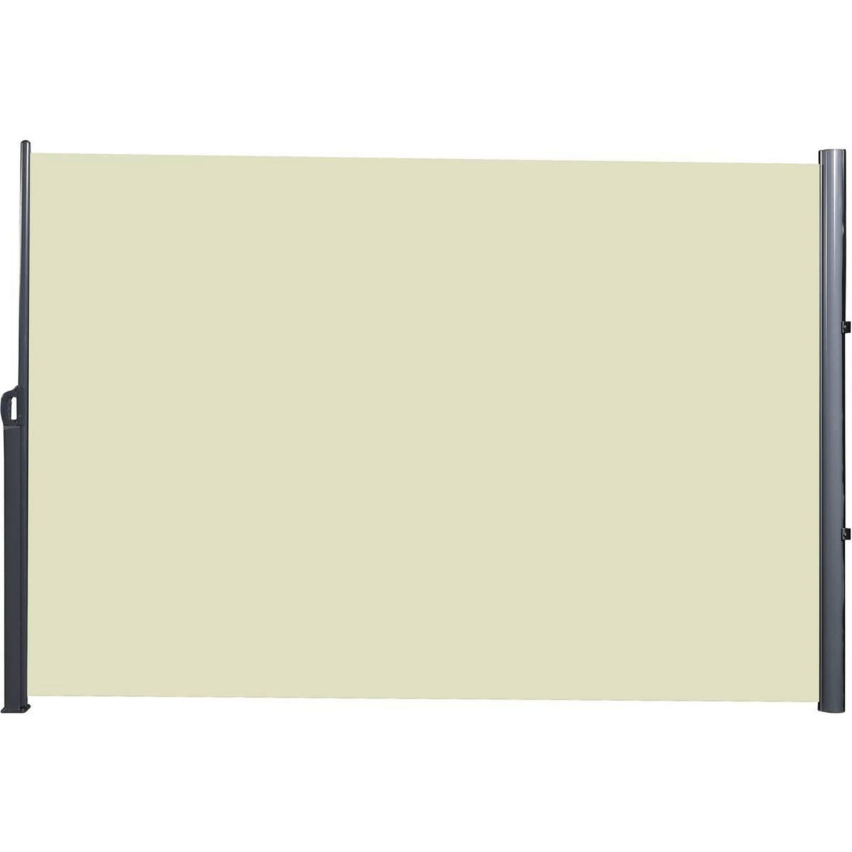 Habitat et Jardin Paravent rétractable  Vento  - 3 x 1.6 m - Ecru