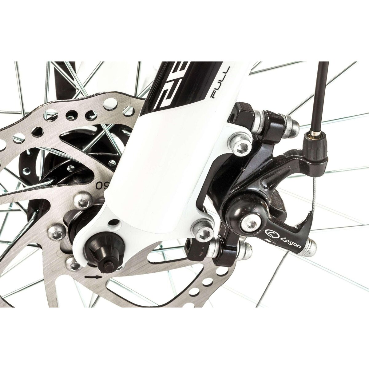 Vélo VTT 26'' Femme - Cadre Tout Suspendu - Double freins à disques - 21 Vit. - Poignée à Gâchettes & dérailleur Shimano