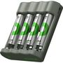Voir la diapositive 2 : GP BATTERIES Chargeur secteur B441 + 4 AAA 850mAh