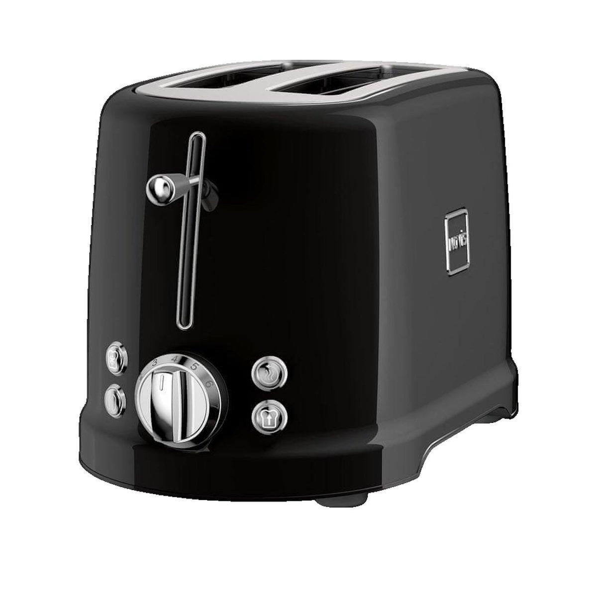 Novifit Grille pain Novis T2 inox noir