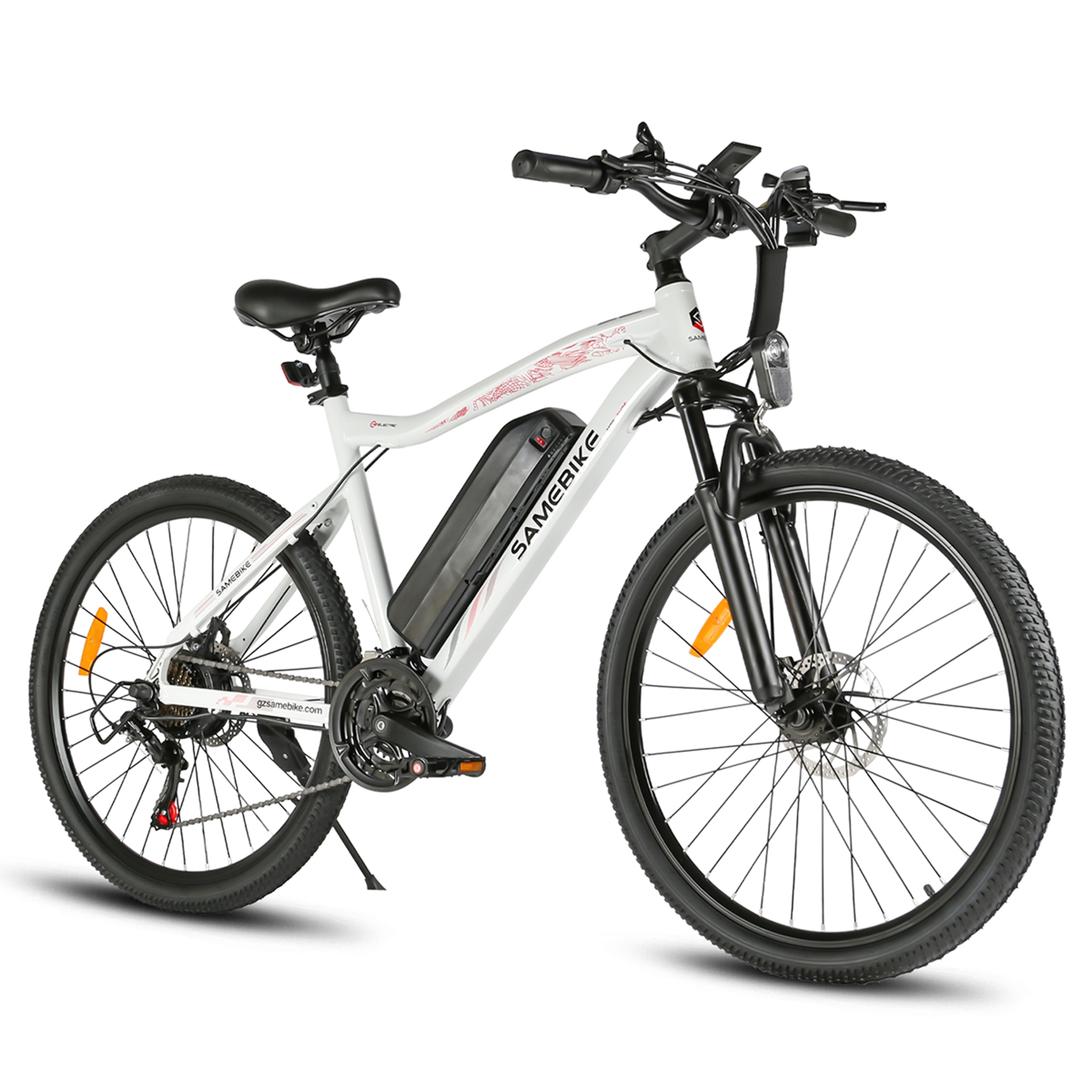 Voir la diapositive 2 : SAMEBIKE Vélo électrique de banlieue SAMEBIKE SY26-II, 500 W