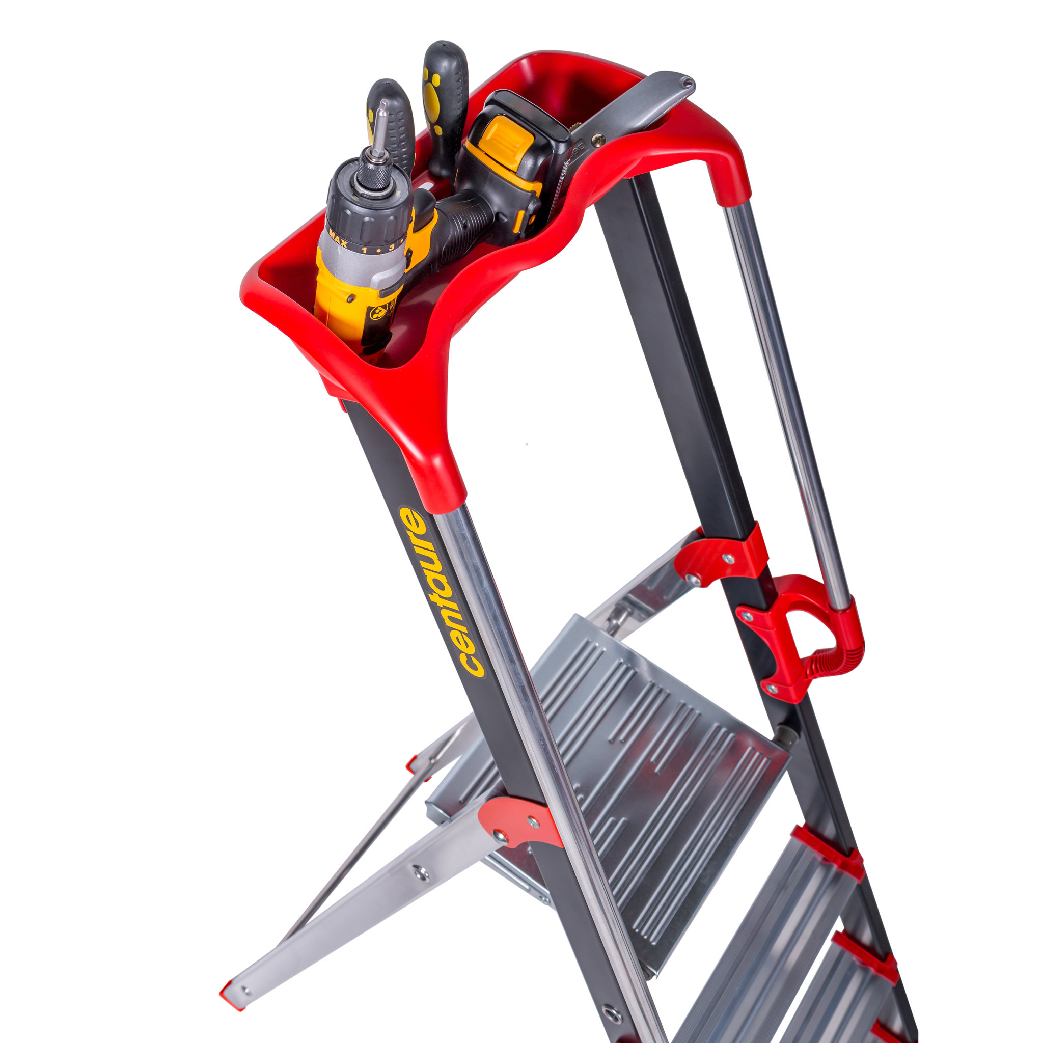 Voir la diapositive 2 : CENTAURE Escabeau Pro'UP 6 marches - 3m20