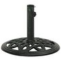 Voir la diapositive 2 : VIDAXL Socle de parasol Vert 40x40x32 cm Fonte